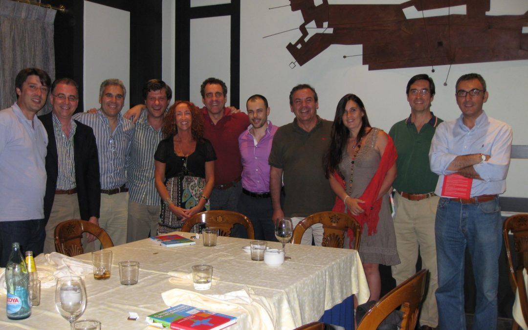 1ª Cena oficial del COI (Club de Optimistas Inteligentes) – Julio 2010